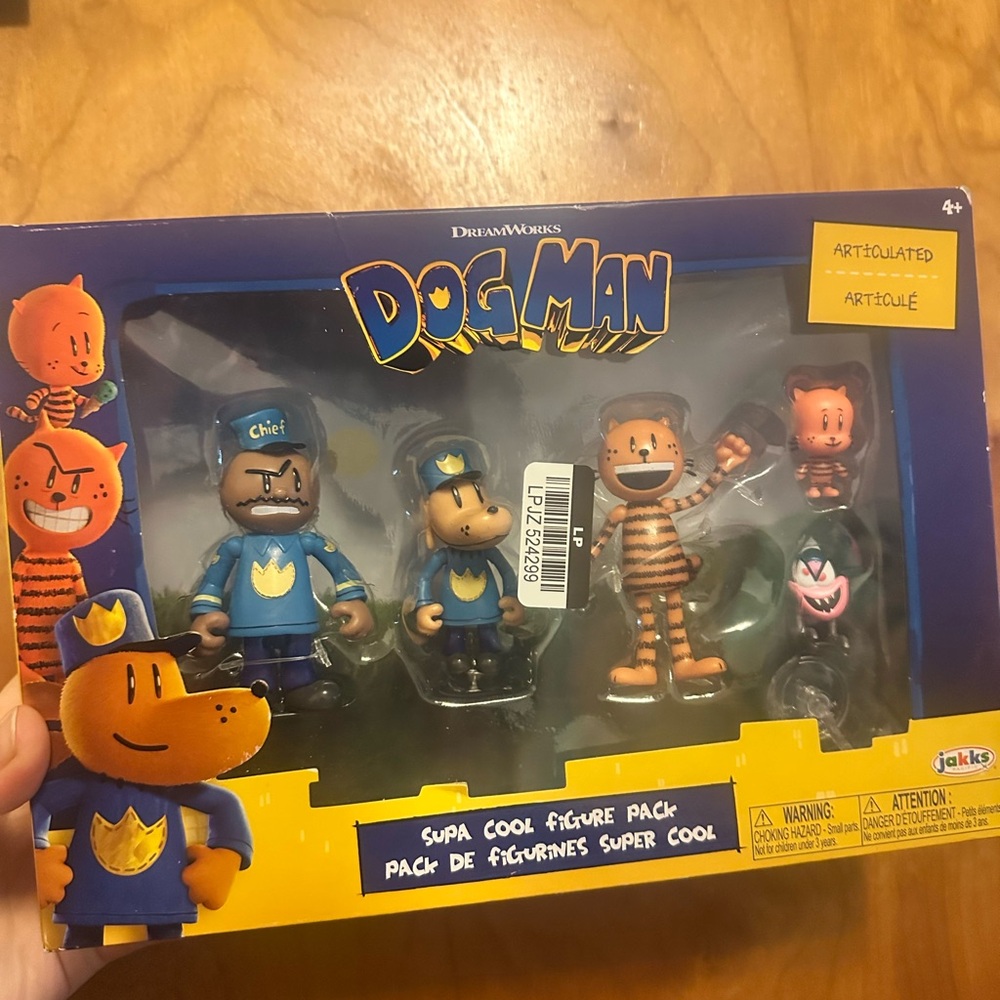 Dog Man Action Figures